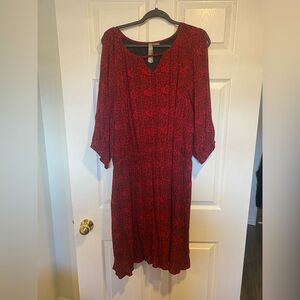 Penningtons Open Sleeve Midi Dress Size 3X 3/$30